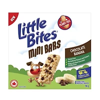 Little Bites Chocolate Banana Mini Bars, Pack of 8