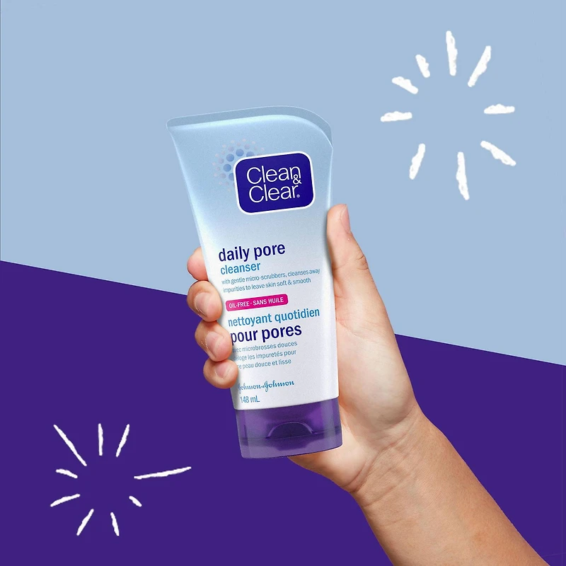 Clean & Clear Daily Pore Cleanser, 148 mL