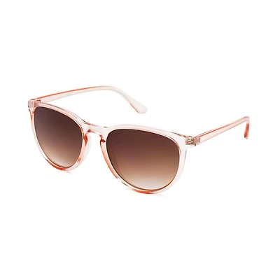 Lunettes de soleil carrées roses pour femmes No Boundaries