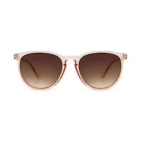 Lunettes de soleil carrées roses pour femmes No Boundaries