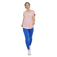 T-shirt à manches roulées Athletic Works pour femmes
