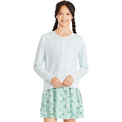 George Girls' Pointelle Cardigan