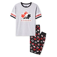 Hockey Canada Boys' Two Piece Pajama Set