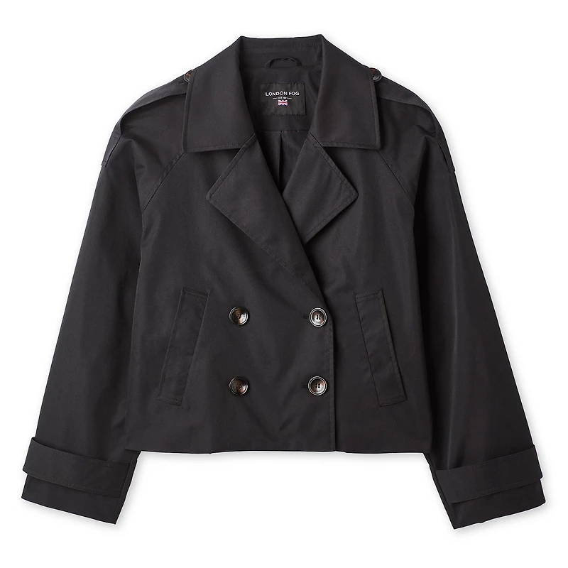 Imperméable écourté London Fog pour femmes