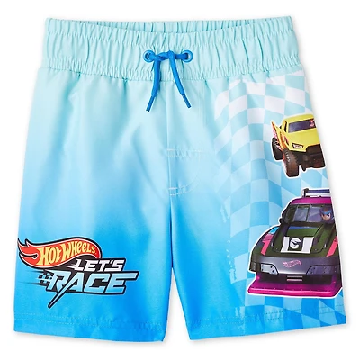 Hot Wheels Toddler Boys' Swim Trunk