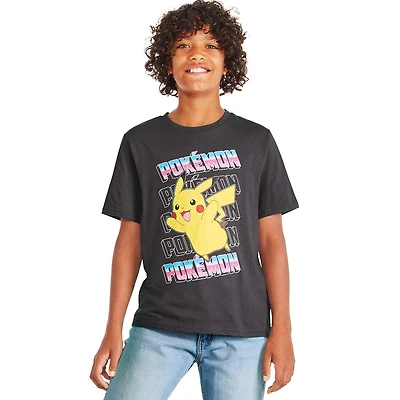 T-shirt Pikachu Pokémon pour garçons