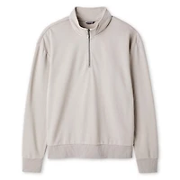 Coton ouaté à fermeture éclair 1/4 George pour hommes