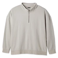 Coton ouaté à fermeture éclair 1/4 George Plus pour hommes