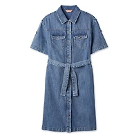 Iyla Women's Button-Up Denim Dress