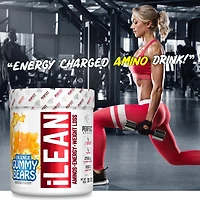 PERFECT Sports - iLean Weight Loss + Energy with Caffeine, L-Carnitine & Taurine - Orange Gummy Bears, 30 servings