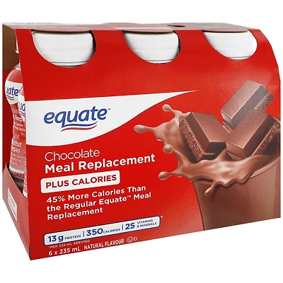 Equate Plus Calories Chocolate Meal Replacement