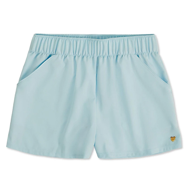 Justice Girls' Sporty Trim Board Short