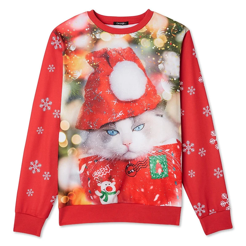 George Men's Christmas Popover