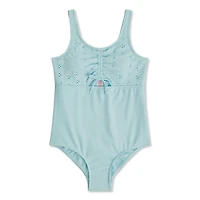 Maillot de bain 1 pièce à œillets Justice pour filles