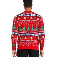 George Men's Christmas Light-Up Sweater