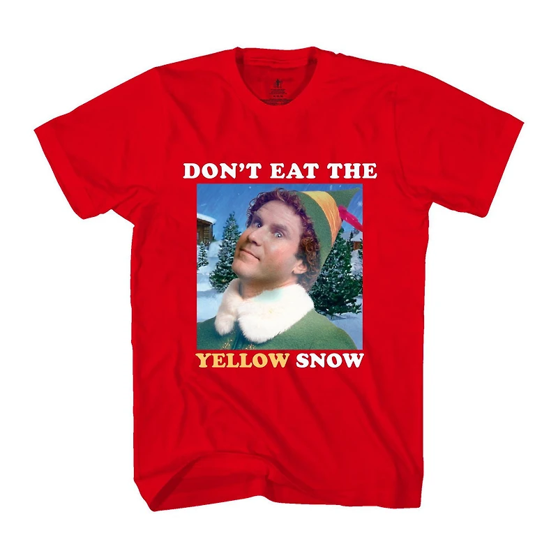 ELF Men's No Yellow Snow Short Sleeve T-Shirt