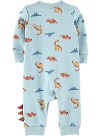 Carter's Child of Mine Newborn Boys' 1 piece - Blue Dino