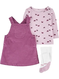 Carter's Child of Mine Infant Girls' Jumper Set - Purple Butterfly