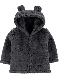 Ensemble 3 pièces pour nouveau-né garçon Carter's Child of Mine – Sherpa gris