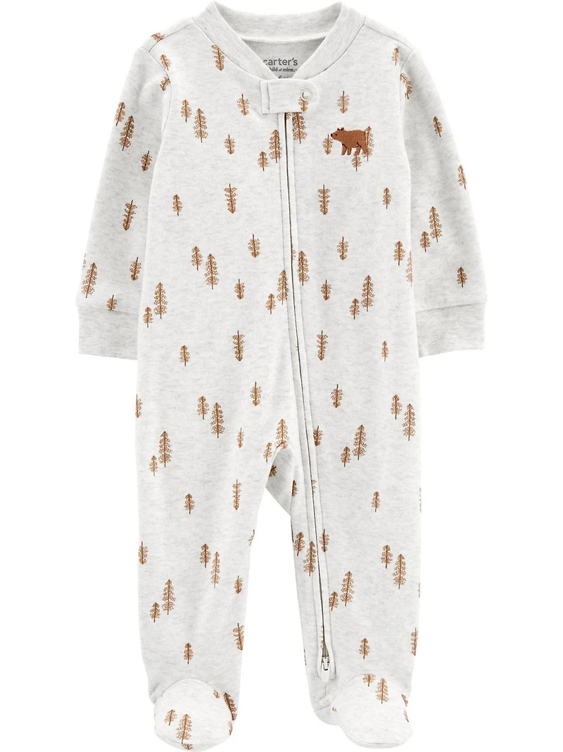 Carter's Child of Mine Newborn Sleep N Play - Grey Bear