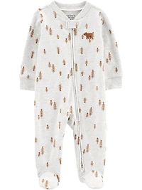 Carter's Child of Mine Newborn Sleep N Play - Grey Bear