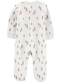 Carter's Child of Mine Newborn Sleep N Play - Grey Bear