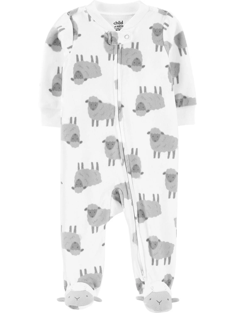 Carter's Child of Mine Nouveau-né Sleep N Play - Mouton gris