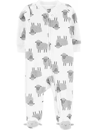 Carter's Child of Mine Newborn Sleep N Play - Grey Sheep