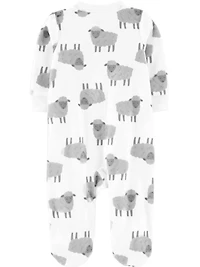 Carter's Child of Mine Newborn Sleep N Play - Grey Sheep