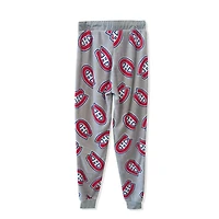 Pantalon de jogging gris sommeil des Canadiens de Montréal