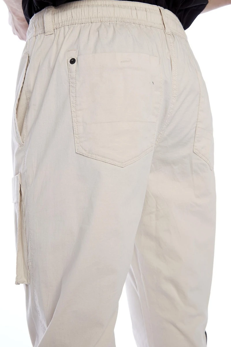 Jeaniologie ™ Pantalon cargo utilitaire pour hommes - sable