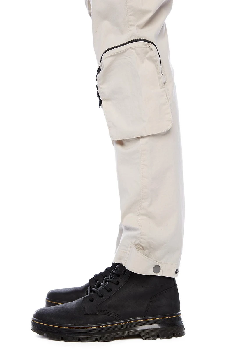 Jeaniologie ™ Pantalon cargo utilitaire pour hommes - sable