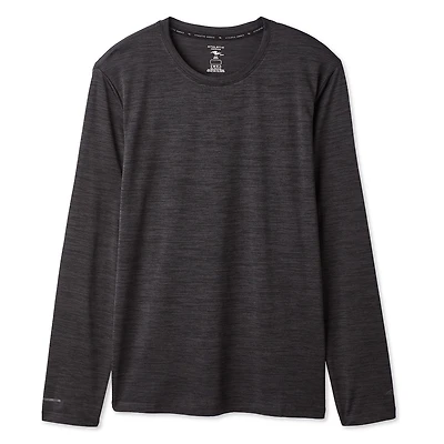 T-shirt de sport à manches longues Athletic Works pour hommes