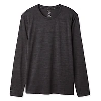 T-shirt de sport à manches longues Athletic Works pour hommes