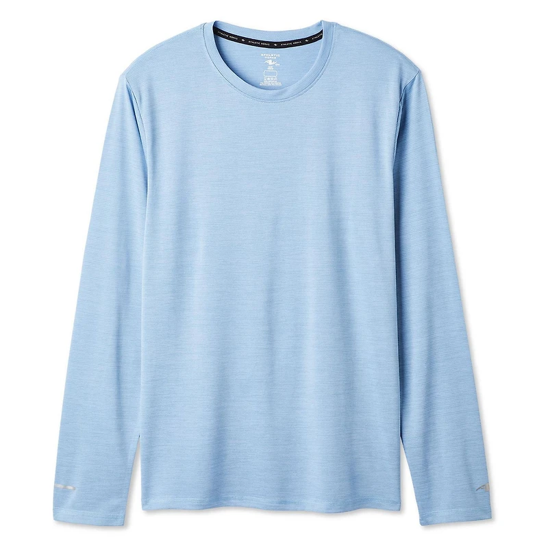 T-shirt de sport à manches longues Athletic Works pour hommes