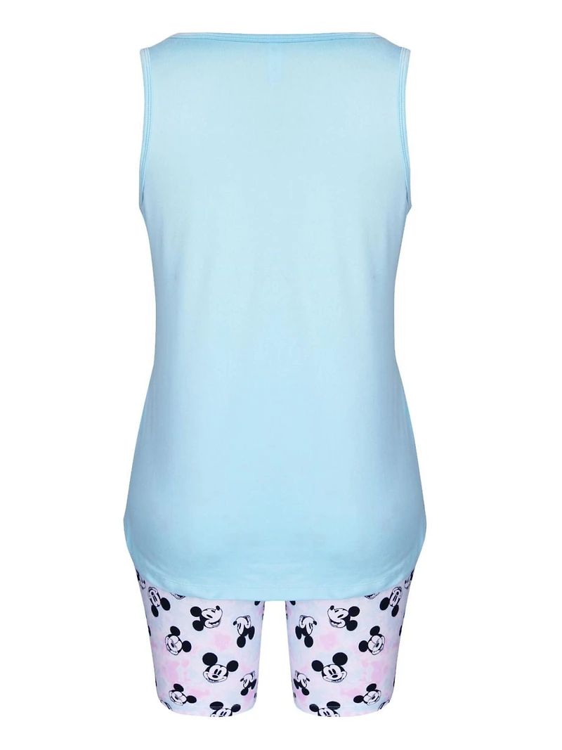 Disney Mickey Mouse two piece pajama set for ladies