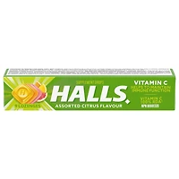 Halls Vitamine C Agrumes Assortis, Bâtonnet De 9 Pastilles