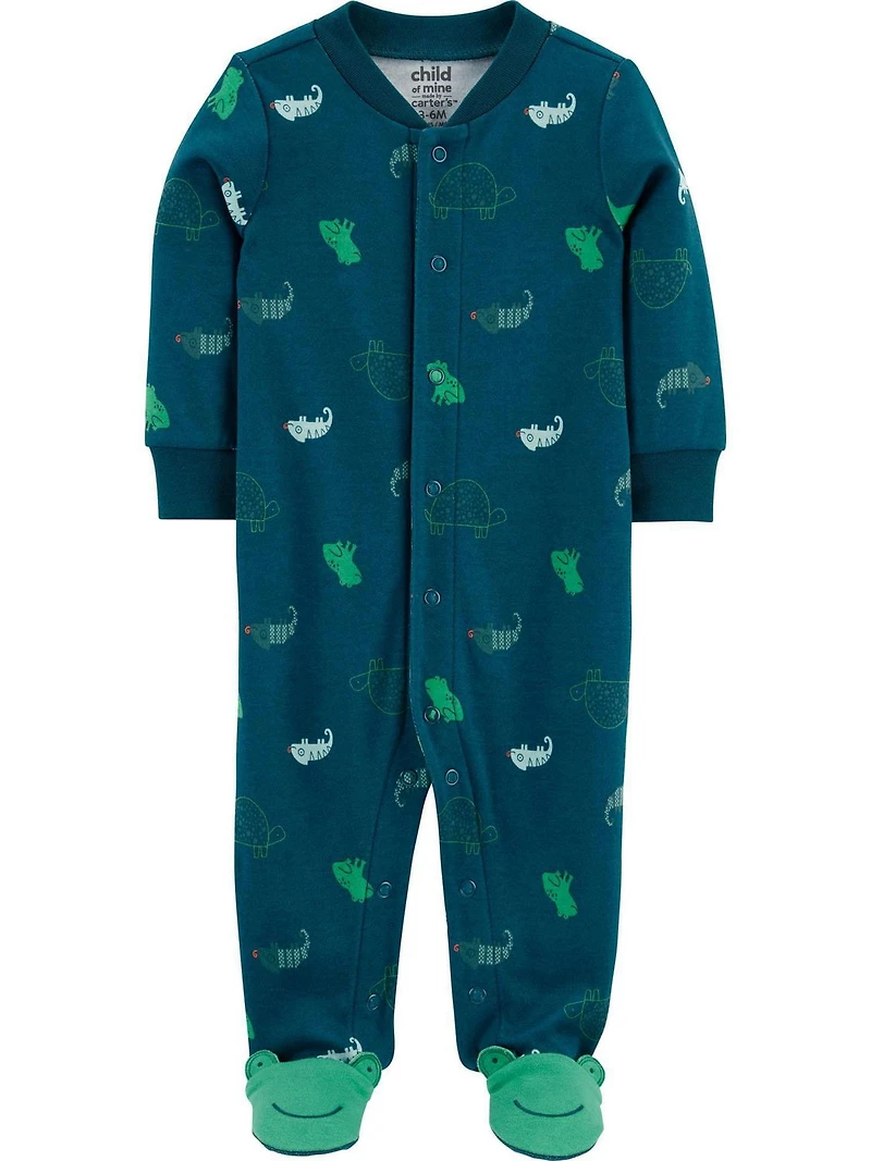Child of Mine Infant Boy Sleep n Play Chameleon