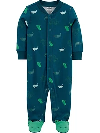 Child of Mine Infant Boy Sleep n Play Chameleon