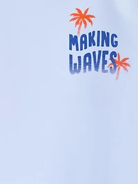 Carter's Child of Mine IB 2pc Swim -Blue Waves