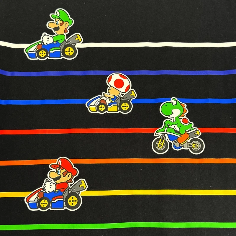 Mario Kart Amis T-Shirt Manche Courte