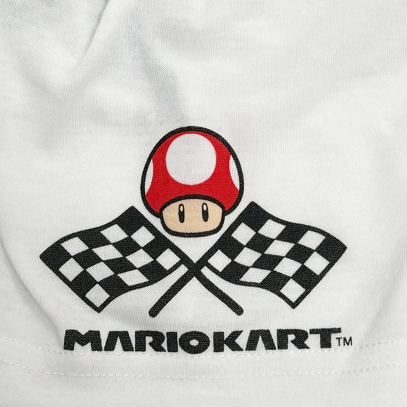 Mario Kart Boys Drift T-Shirt Manche Courte