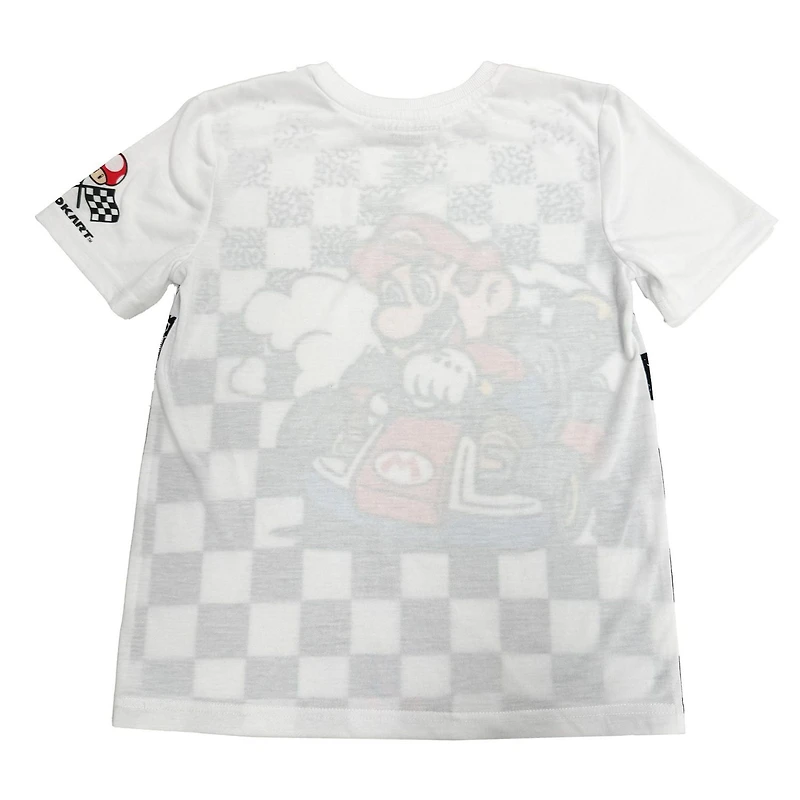 Mario Kart Boys Drift Short Sleeve T-Shirt