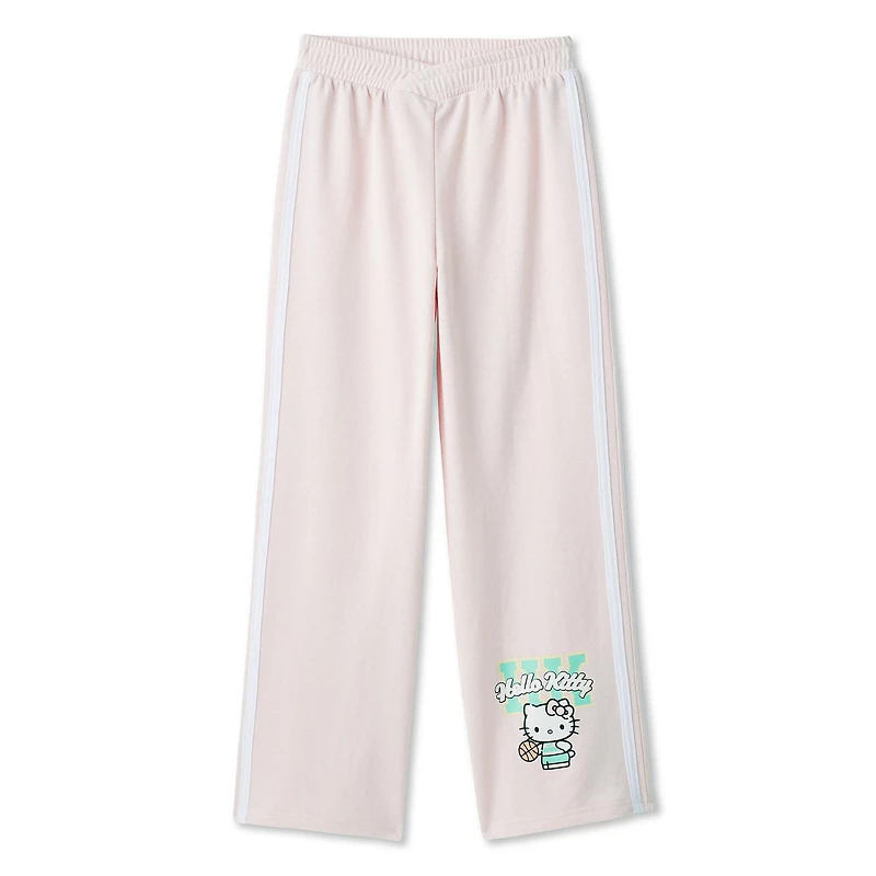 Pantalon de survêtement à jambes larges Hello Kitty pour filles