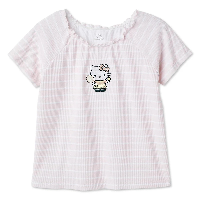 Hello Kitty Girls' Off The Shoulder Top