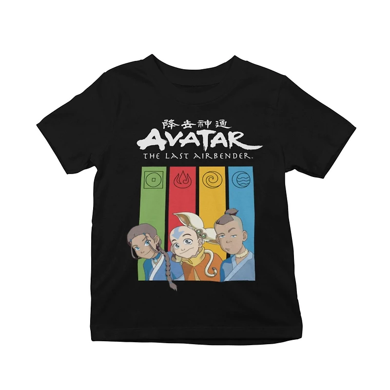 Avatar T-Shirt col rond à manches courtes pour garçon Tailles TP à TG