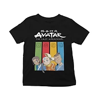 Avatar T-Shirt col rond à manches courtes pour garçon Tailles TP à TG