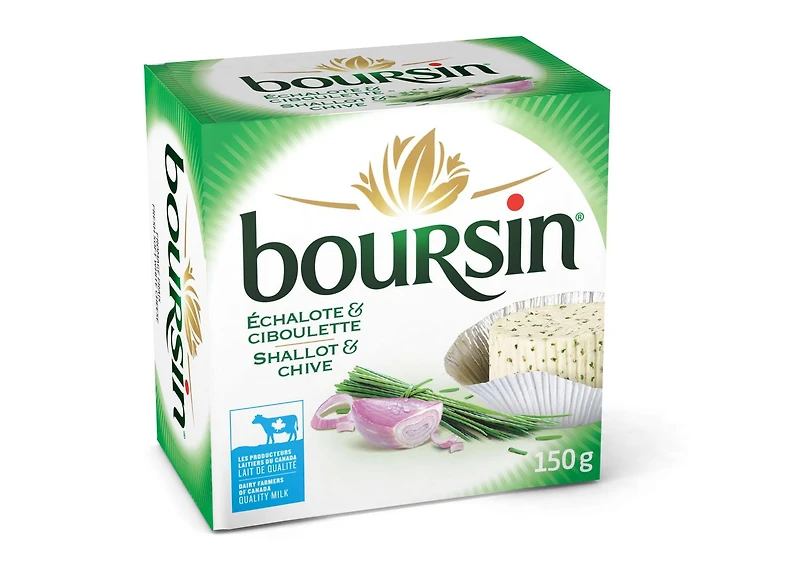 Fromage Boursin Échalote & Ciboulette 150g