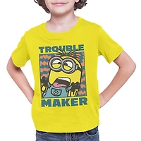 Minions Boy's Short Sleeve crew neck T-shirt
