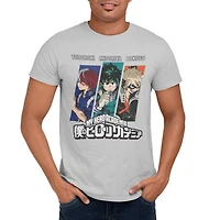 My Hero Men's Short Sleeve Crew neck T-Shirt